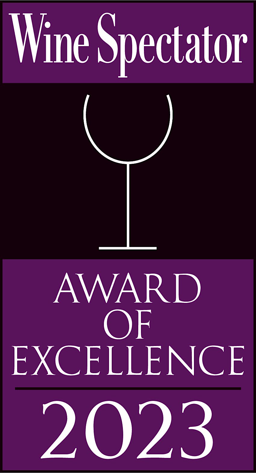 Wine Spectator Award of Excellence 2023